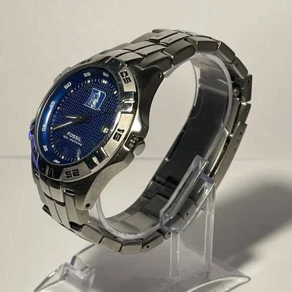 Duke Blue Devils NCAA Stainless-Steel Watch by Fossil NEW (RARE)